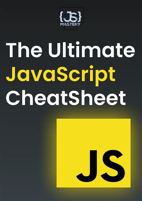 Image result for JavaScript Syntax Cheat Sheet