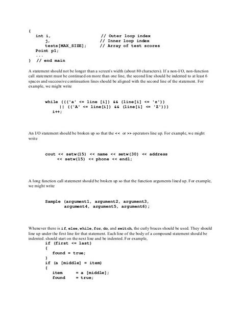 Style in Programming に対する画像結果
