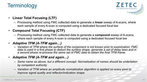 Total Focusing Method Python に対する画像結果