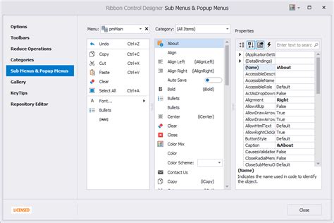 Image result for DevExpress Menu