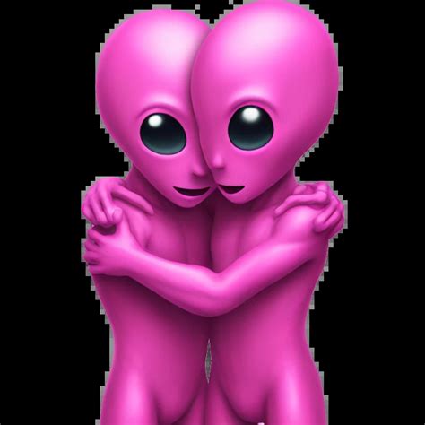 Afbeeldingsresultaten voor Alien Hug Girl Emoji Art