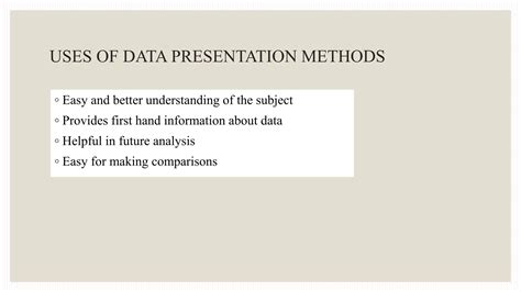 Image result for Complex Data Presentation Methods