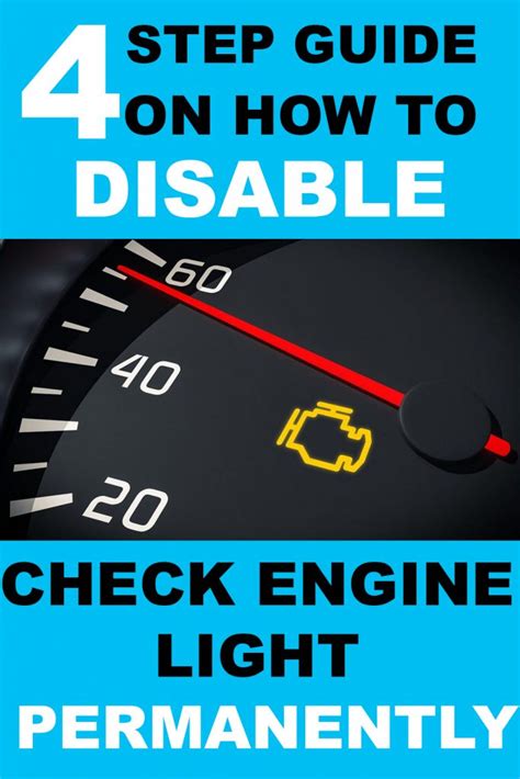 Image result for How to Disable Check Engine Light