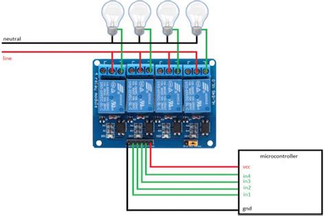 Image result for 8 Relay Module Schematic