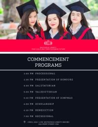 Image result for Graduation Party Program Template
