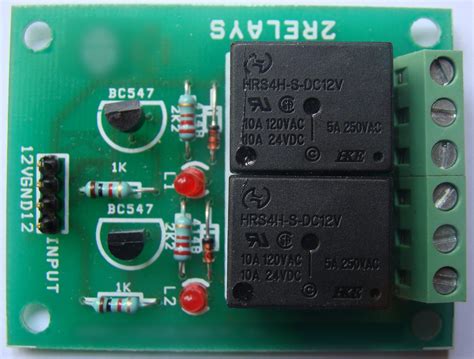 Relay Module 12V 2 Channel に対する画像結果