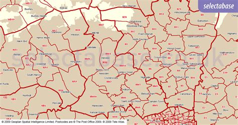 Toradh íomhá ar South England Postcode Map