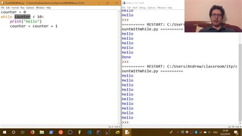 Python Counter Loop に対する画像結果