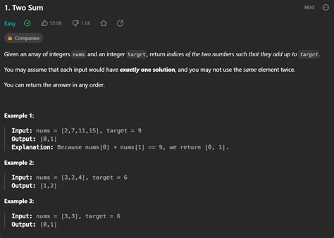 Two Sum LeetCode Solution Java Code に対する画像結果