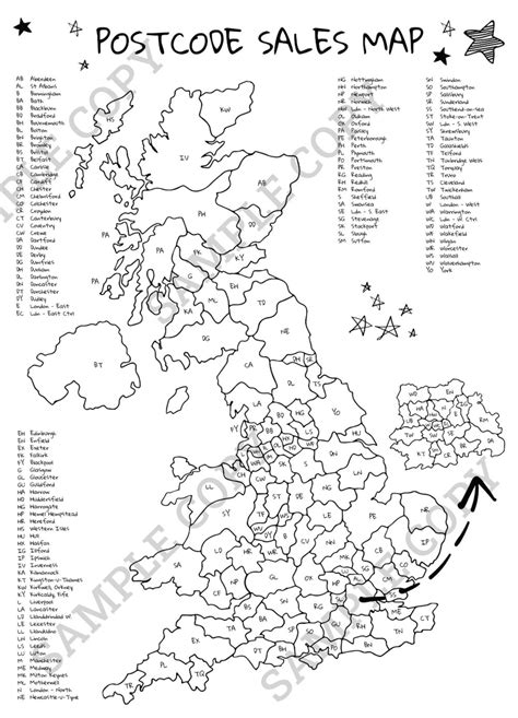 Image result for Postcode Map UK