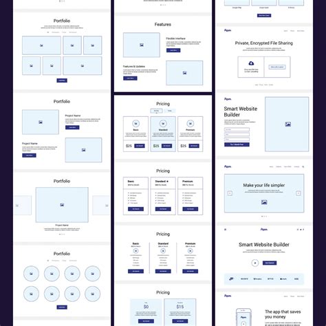 Image result for Wireframe Website Design Templates