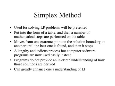 Image result for Solver Simplex Method