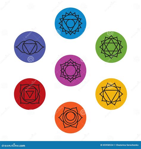 Chakra Symbols Chakras Symbols Yoga Symbols Images