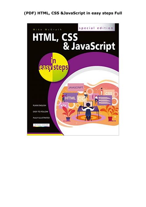 Image result for HTML/CSS JS PDF