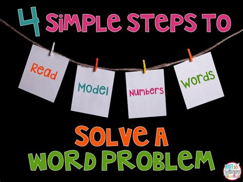 Image result for Word Problem with Six Steps Example