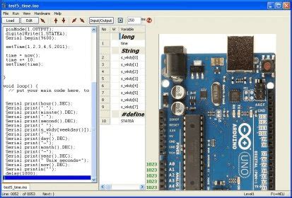 Arduino Simulator に対する画像結果