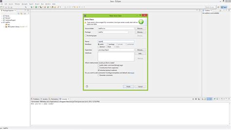 Toradh íomhá ar How to Run My Package Eclipse Java