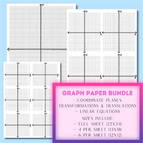 Image result for Printable Graph Paper with Axis