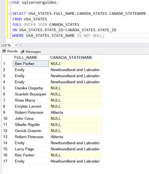 Image result for SQL Cross Join Output