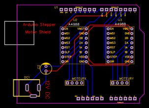 Image result for Arduino Stepper Shield Pin Assignment