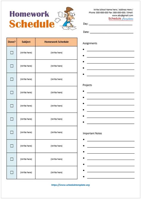 Image result for Homework Time Out