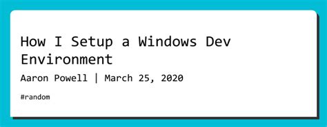 Image result for Windows Development Environment