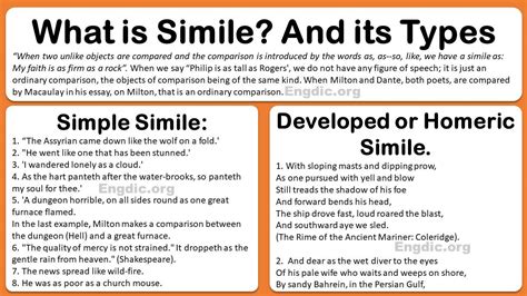 Image result for Examples of Similes