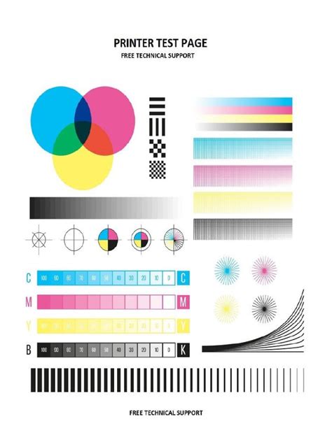 Image result for Printer Test Page Pattern