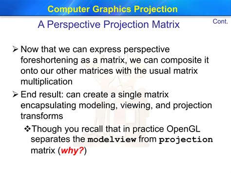 3D Projection in Computer Graphics に対する画像結果