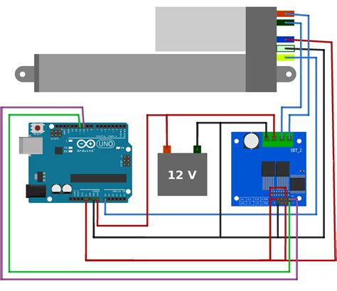 Toradh íomhá ar Linear Actuator with 5V Relay Module