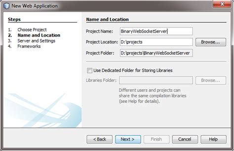WebSocket Java に対する画像結果