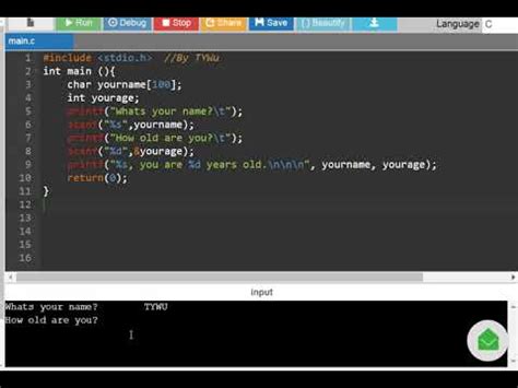 Image result for C Compiler Onlin