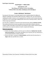 Excel Module 1 Textbook Project に対する画像結果