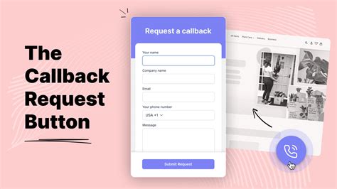 Image result for Callback Button