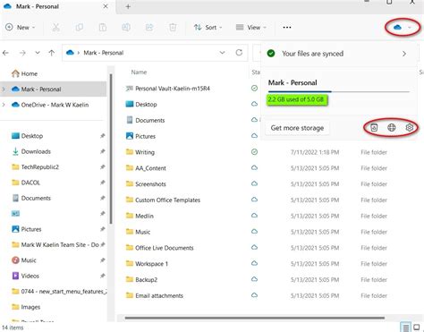 Windows 11 22H2 File Explorer に対する画像結果