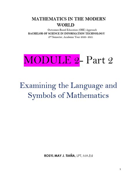 Image result for Kayec Math Module 2