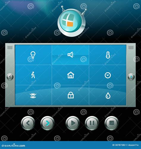 Home Automation GUI Interface に対する画像結果