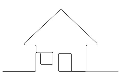 Image result for Simple House Outline