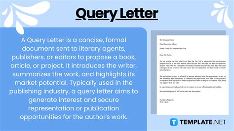 Image result for Query Letter Format