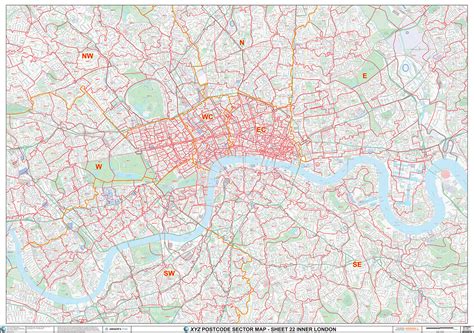 Image result for City of London Postcode Map