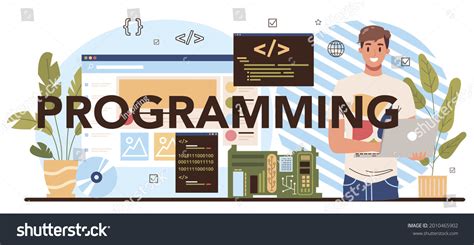 Image result for Programming Language Sleek Illustration for Header