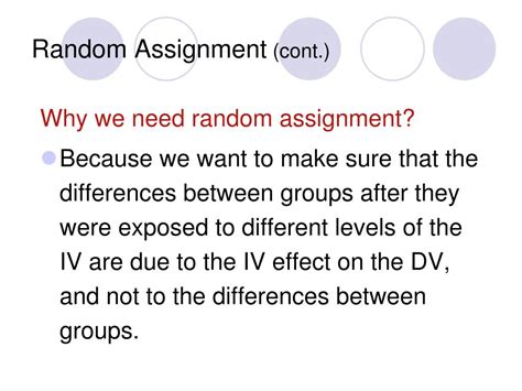 Image result for Random Assignment Compare Means
