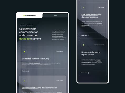 Image result for Database UI Design for Website
