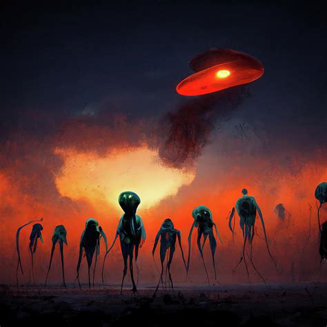 Image result for Alien Invasion Art