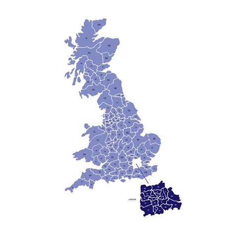 Free UK Postcode Map に対する画像結果