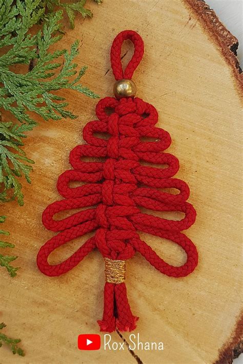 Image result for Macrame Christmas Tree Tutorial