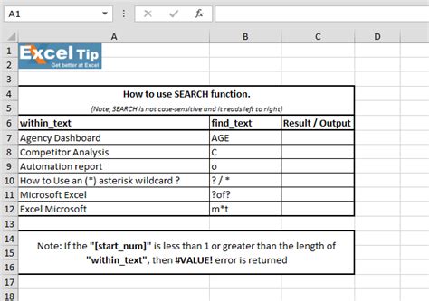 Image result for Search Function in Excel Columns