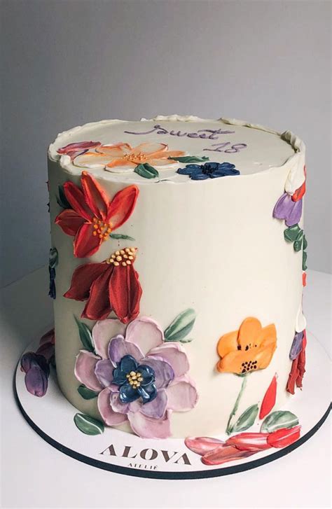 Image result for Flower Cake Designs