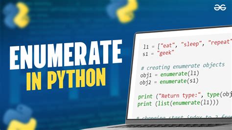 Toradh íomhá ar In Enumerate Python