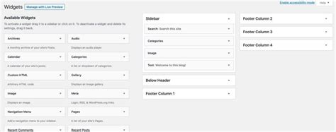 Image result for WordPress Widgets